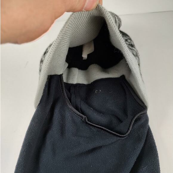 Due North aztec beanie with ski mask face cover - Picture 2 of 4